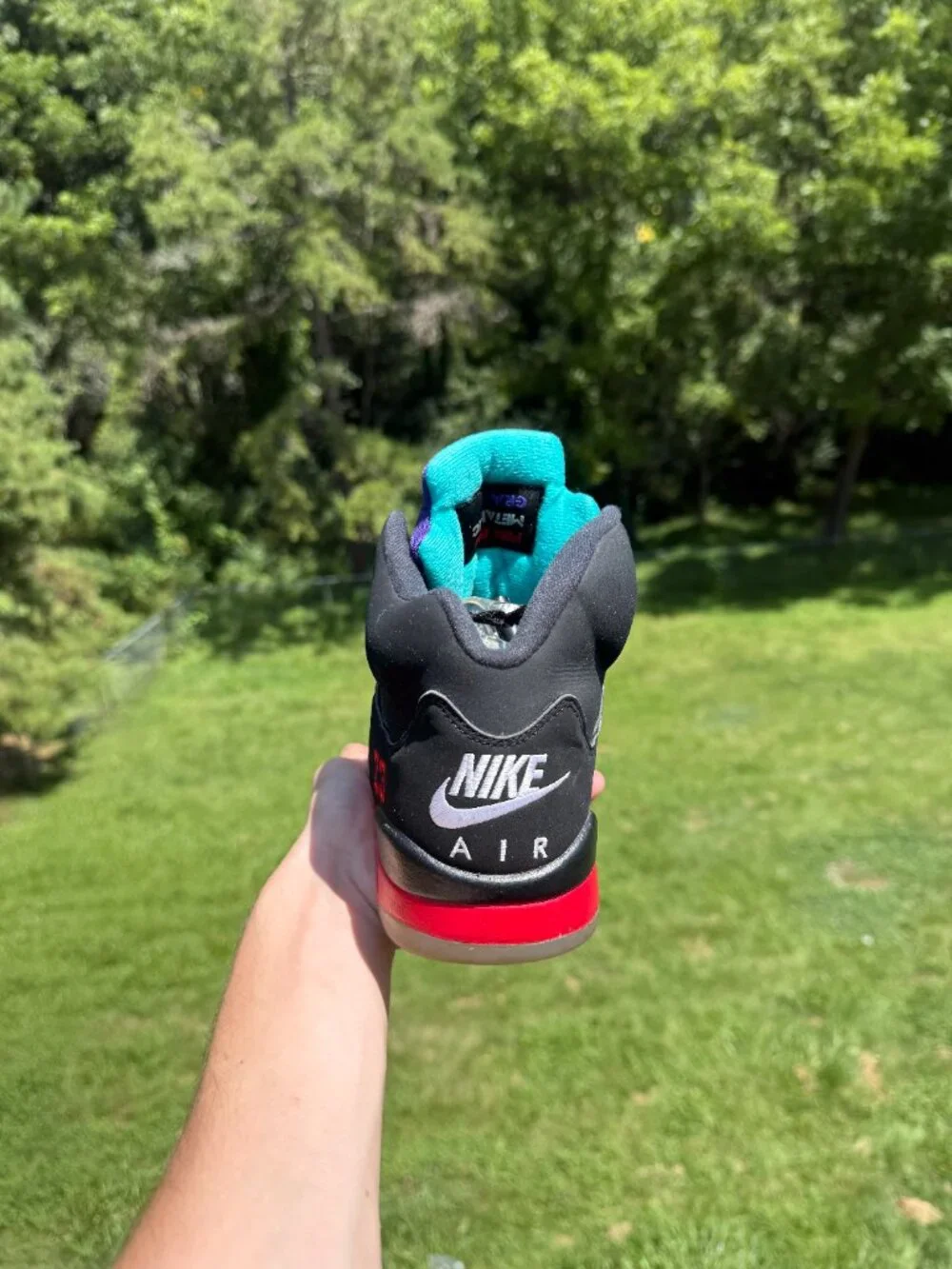 jordan 5 top 3 size 8 mens